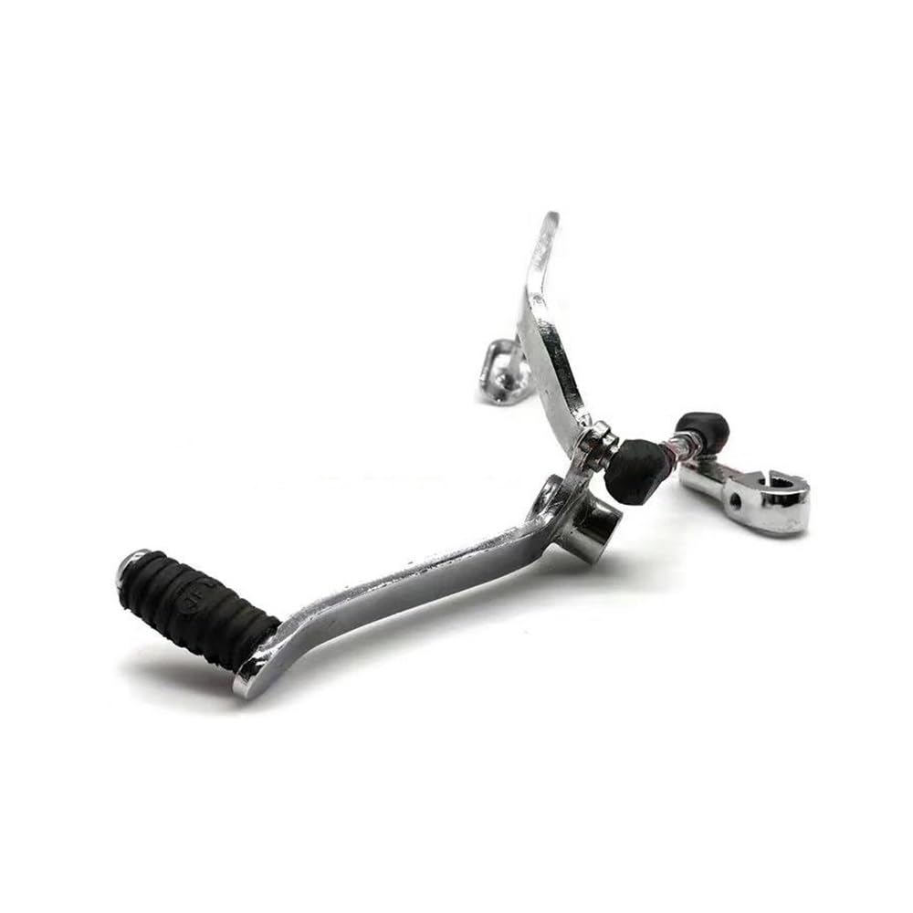 Moto Levier Changement Moto Changement Vitesse Pédale Levier Changement Vitesse Levier Avant Arrière Levier Noir Argent GN125 GS125 GSX125 EN125-2A 2F 3A HJ125K Levier Vitesses Shifter Pédale