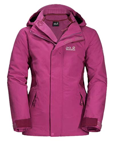 Preisvergleich Produktbild Jack Wolfskin G Polar Wolf 3in1 JKT Mädchen Winterjacke (Fuchsia, 92)