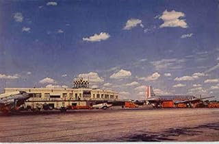 Love Field Airport Terminal Building Dallas, Texas TX Original Vintage Postcard