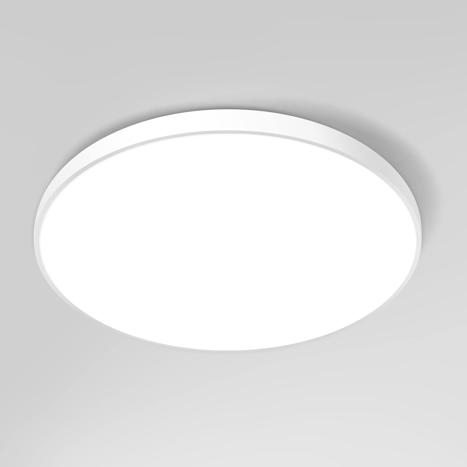 NITSINE LED Flush Mount Ceiling Light Fixture, 18W 3000K/4000K/5000K CCT Selectable, 12Inch