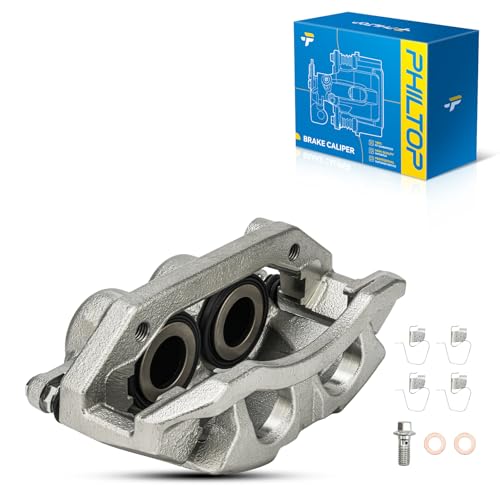 Image of PHILTOP Front Left Brake Caliper Compatible with 2011-2018 1500 Front Left, 2019-2023 1500 Classic Front Left, 2009-2010 Ram 1500 Front Left, 2007-2009 Aspen Front Right, 18-P5055