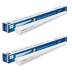 PHILIPS 10W LED Tubelight, Cool White, Pack of 2, (919515813927_2)