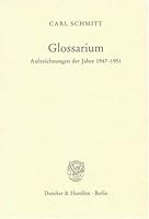 Glossarium: Aufzeichnungen der Jahre 1947-1951 (German Edition) 3428071263 Book Cover