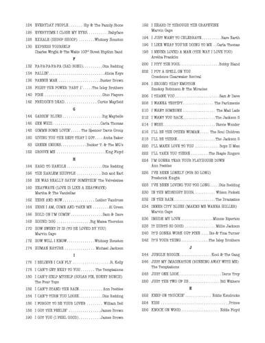 The Real R&B Book - C Instruments | 265 Classic Soul, Motown & Funk Songs for Piano, Guitar & Vocalists | Hal Leonard Fake Book with Chords & Lyrics | Essential R&B Sheet Music Collection (Real Books) - Image 4