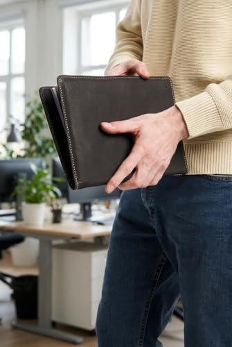 Funda de cuero para cuadernos de viaje, protector de libreta ejecutiva Theodore 5