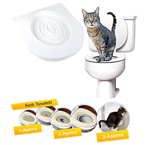 Kedi Tuvalet Eğitim Seti ve Klozet Aparatı - AL3229