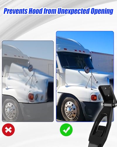 Kit de bloqueo de pestillo de capó para Freightliner FL50 a FL112 (1994-2005) 315-5206 5