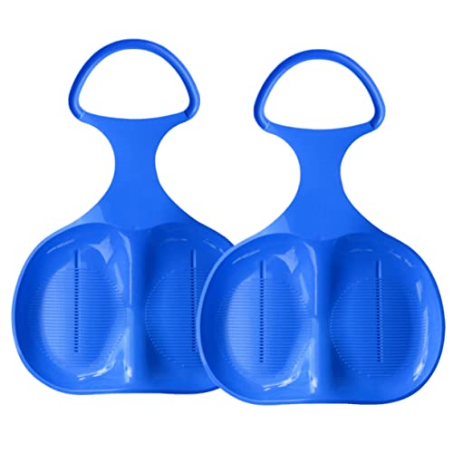 GOOHOCHY Thickened Kids Sandboarding Ski Board Outdoor Snowboard Plate Bendable Material for Kids Skiing Random Color