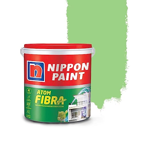Image of Nippon Paint Atom Fibra 2 In 1 Interior & Exterior Emulsion 4 L Greens (Apple)