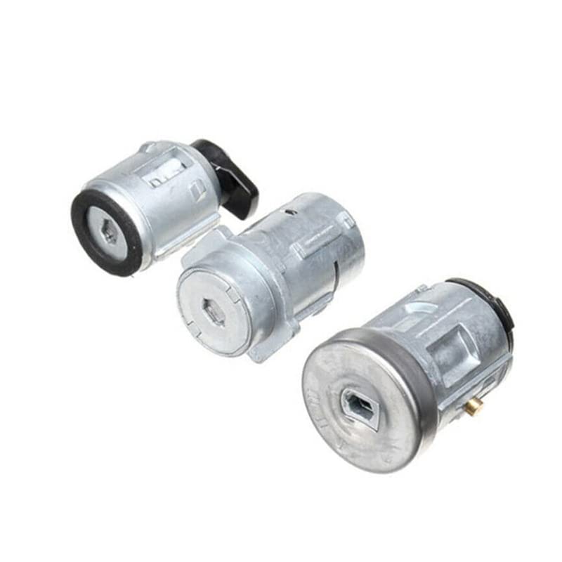 Kit Cylindre Allumage & Serrures Porte Pour Ford Fiesta V 2001-2008 - 4 Serrures + 2 Clés - Sécurité Renforcée