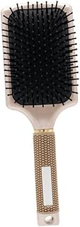 DRESSOOS Escova desembaraçadora pente para provocar cabelo pente anti-nó pente desembaraçador escova de cabelo pente de cabelo pente de cabelo escova de pá de cabelo escova de pá de cabelo cuidados com o cabelo grande pente de prancha dourada pente deslizante