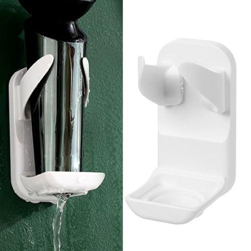 Ddewing Beard Trimmer Wall Holder Shaver Stand No Punching Hanger Electric Shaver Storage Rack Bathroom Shaver Storage Rack Beard Grooming Trimmer Stand for Bathroom