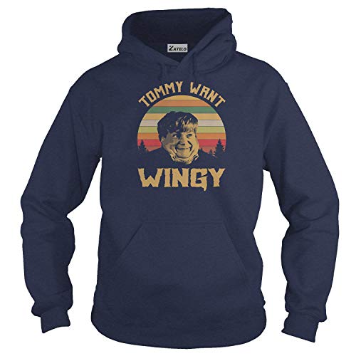 Tommy Want WINGY - Vintage Retro T-Shirt