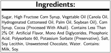Miniatura 2 de Major Bakery NPH Chocolate Spread N Ice, 23 libras -- 1 cada uno.