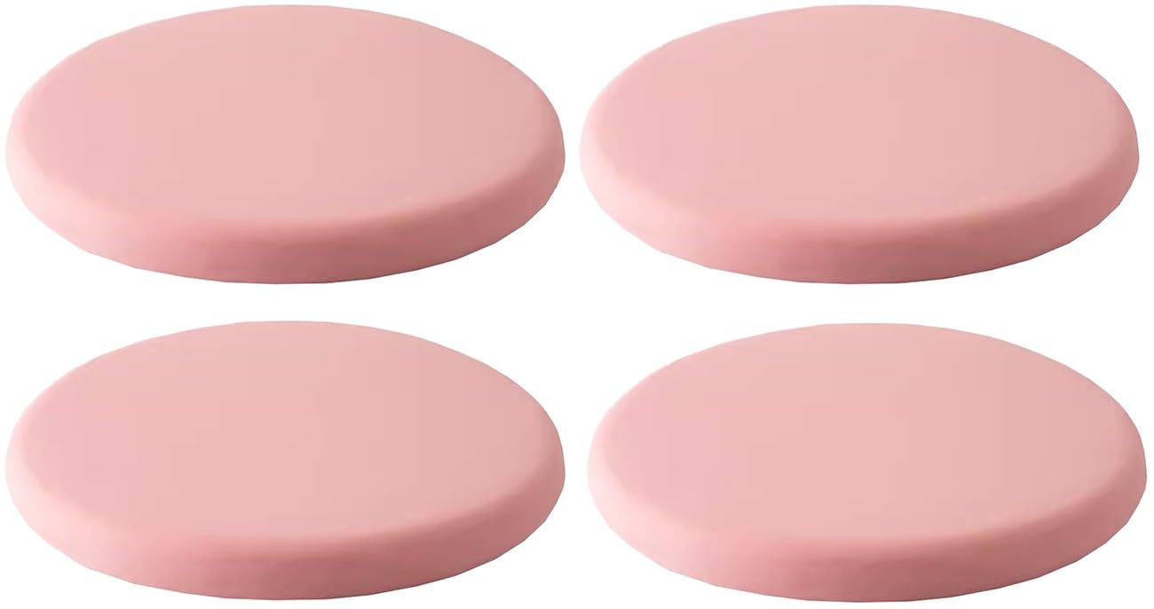 Coussin pour chaise de bar lot de 4 mousse mémoire lavable 35cm