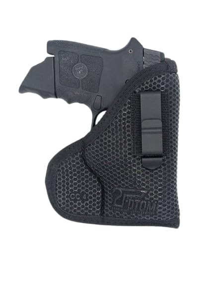 DTOM CC4 Combination Pocket/IWB Holster for S&W Bodyguard 380 - Right Hand IWB Carry, Ambidextrous Pocket Carry - NOT for Bodyguard 2 You Will Want the Larger CC2 Holster for it.
