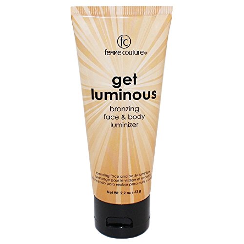 New! Femme Couture Get Luminous Highlighting Face and Body Luminizer Sun Kissed 2.20 oz Set of 2 Great for Summer Vacation!