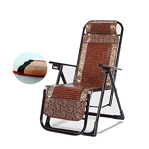 Chaise inclinable pliante zero gravity et grand transat de plage confortable