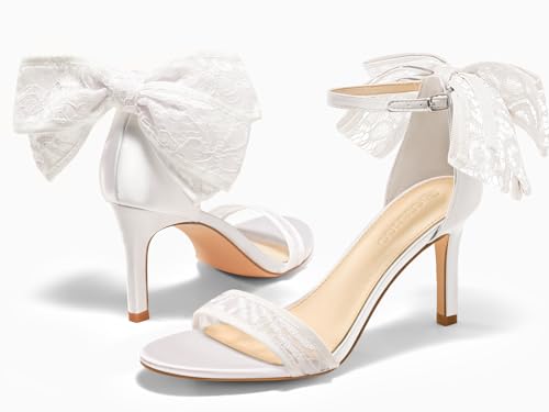 Image of Coutgo Women's Open Toe Ankle Strap High Heel Sandals
