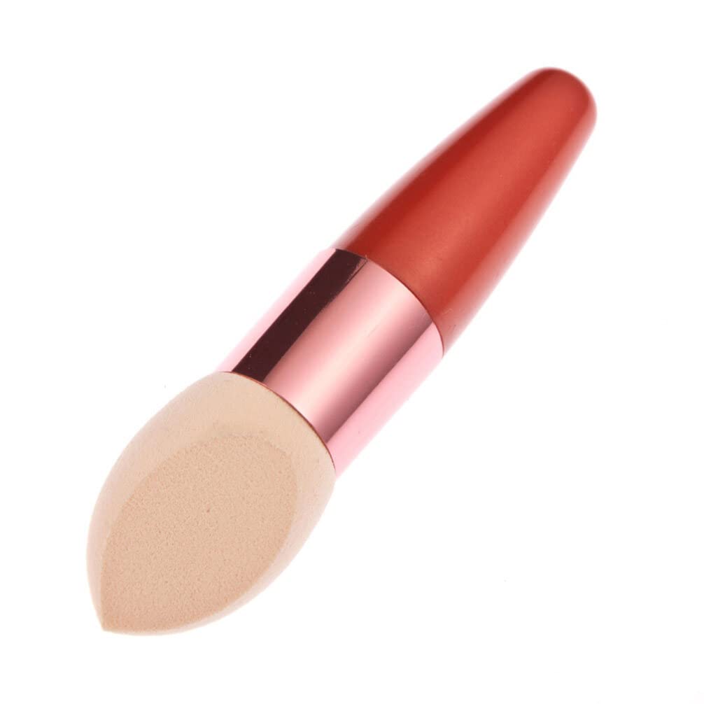 Frcolor 3pc Women Sponge Lollipop Foundation Brush Concealer Make-Up Sponge Brush, As Shown, 3 count (Pack of 1) - Image 4