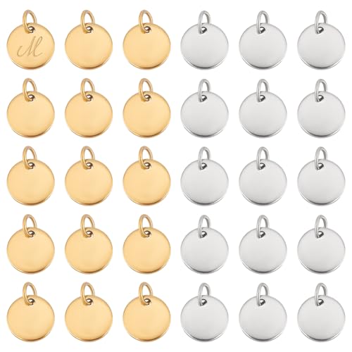 Pendentifs vierges en acier pour la fabrication de bijoux souvenirs et cadeaux uniques