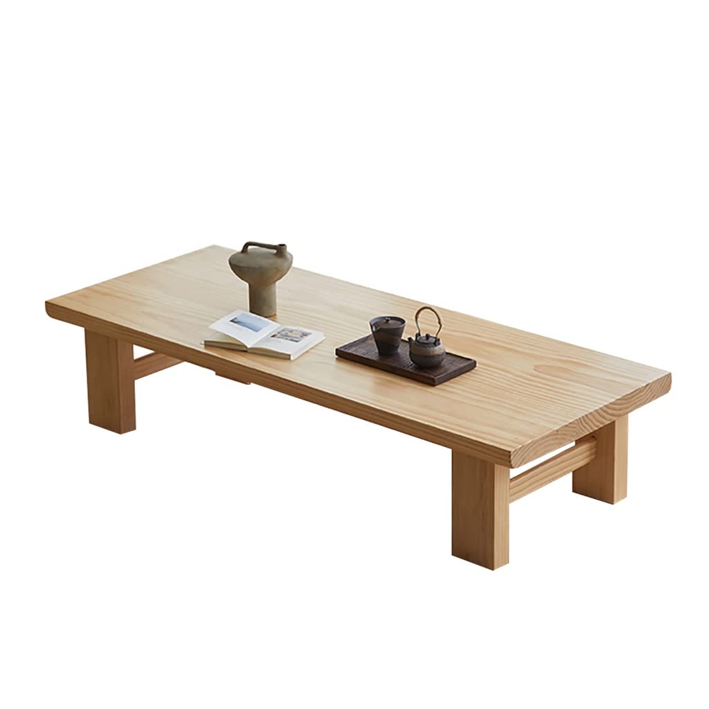 Amazon.com: Solid Wood Coffee Table, Japanese-Style Small