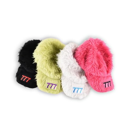 Casquette de sport hiver Flolong 777 noire décontractée à clip