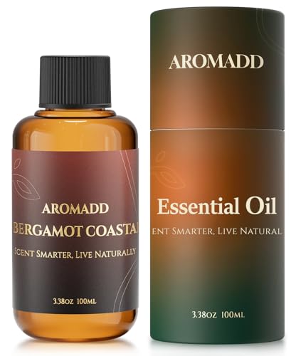 AROMADD AROMADD Bergamot Coastal Hotel Diffuser Oil Inspired by Luxury Hotel Collection Scent Premium Fragrance Oil for Waterless Diffusers Cold Air & HVAC Diffusers Long-Lasting 3.38 fl oz(100 mL)