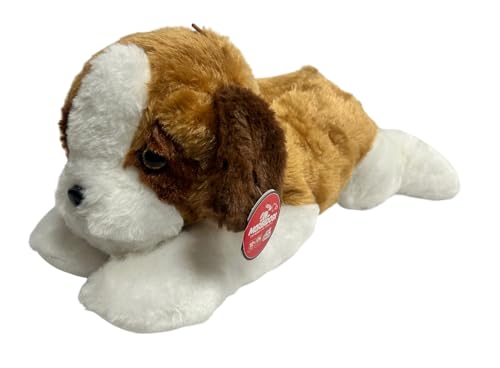 Peluche cane sdraiato 55 cm: Il peluche cane sdraiato morbidoso rappresenta un perfetto compagno per momenti di dolcezza e comfort. Con dettagli realistici e cura nelle finiture, questo peluche grande di cane è progettato per durare nel tempo, mantenendo la sua morbidezza e resistenza. Ideale per la cameretta dei bambini o come regalo speciale.