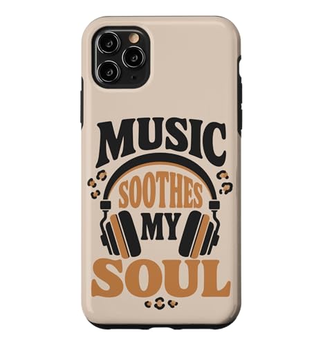 Music Soothes My Soul �w�b�h�z�� �I�[�f�B�I �����f�B ���y �X�}�z�P�[�X iPhone 11 Pro Max �p