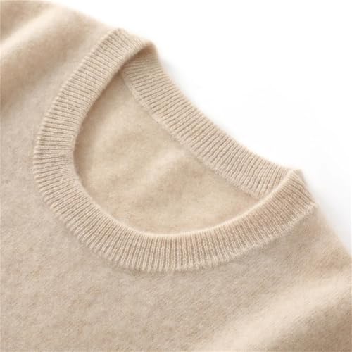 Men's Wool Sweater Lightweight Round Neck Long Sleeves Basic Knit Pullover The Top for All Occasions3