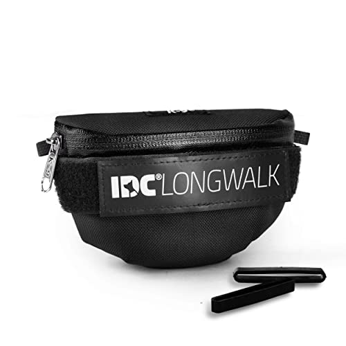 JULIUS K-9 IDC Universal Taschen für IDC Longwalk Geschirr, 1 Stück, Größe: Klein, Schwarz