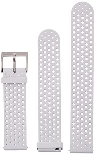 Bracelet Suunto 20 ATH1 silicone blanc montre sport taille S M interchangeable