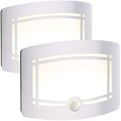 Lunartec Licht ohne Strom: 2er-Set 2-stufige Batterie-LED-Wandleuchten Cover