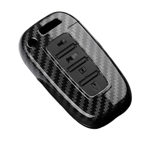 Housse de clé en carbone ABS pour Hyundai IX35 et Sonata au design élégant et épuré