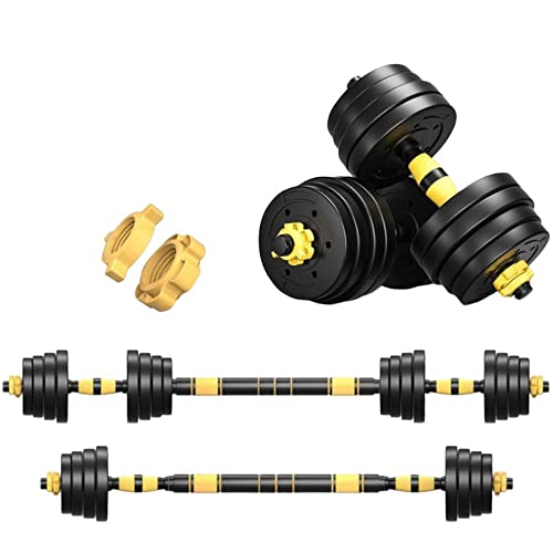 Kit Halteres 3 Em 1 Dumbell Halter Barra Kettlebell para Exercício em Casa até 20Kg