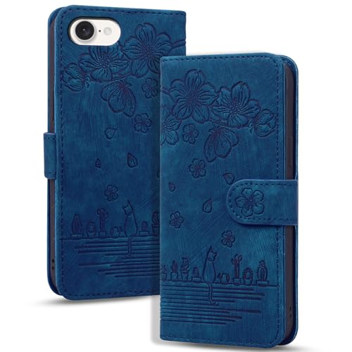 iPhone SE4 �P�[�X �蒠�^ �����ӂ���16e �X�}�z�P�[�X �A�C�t�H��16e �J�o�[ �l�C PU���U�[ �J�[�h���[ ���킢���L �y�� �֗� ��G�肪�ǂ� �ϏՌ� �p�x�����\�ȃX�^���h �}�O�l�b�g��[�_�[�N�u���[]