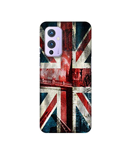 Image of Back Cover for OnePlus 9 (Plastic Multicolor)
