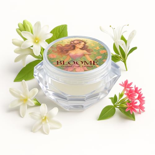 Image of Luxury Solid Perfume for Women Trio - Bloome, Carina & Juvelle (5g x 3, 15g Total) | Long Lasting Alcohol-Free Vegan Solid Perfume Balm | Handmade Travel Mini Fragrance Gift Set for Women | Non-Greasy Pocket Perfume