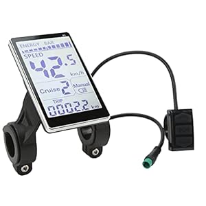 Elektrische Fiets LCD Display Meter, 5 Pin 24V 36V 48V 60V Universele E Scooter M5 LCD Panel Scherm voor 31.8 22.2mm Elektrische Fietsen
