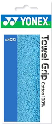 Image of YONEX Polyester Ac402Ex Towel Racket Grip Sax, Black