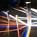 Triangular Prism, 14 14 87mm Rainbow Glass Photographic Prisms Teaching Optical Experiment Photography Light Gift