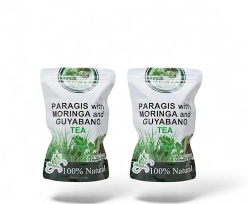 Paragis with Moringa and Guyabano Tea – 20 Sachets (1.8g Each) – Nourishing Herbal Blend for Wellness Support – Pack of 2