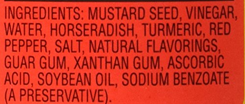 Buffalo's Own Weber's Brand Original Horseradish Mustard 32oz.
