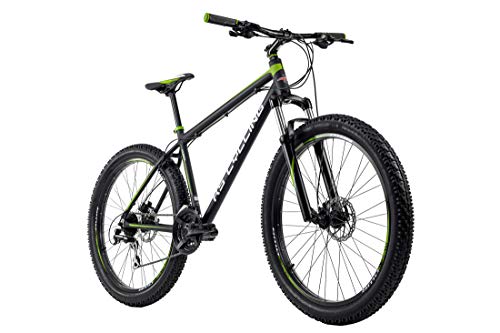 KS Cycling VTT Semi-Rigide 27,5'' Plus Xceed Noir-Vert TC 46 cm