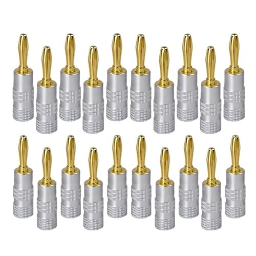 �o�i�i�v���O 24K �����b�L 4MM �o�i�i�R�l�N�^ �l�W���b�N�t�� �I�[�f�B�I Ja-ck �v���O�p 20��