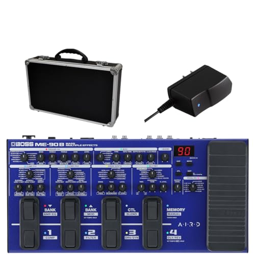 BOSS ME-90B + PSA-100S + エフェクターボード セット マルチエフェクター エレキベース用 DI搭載 ボス