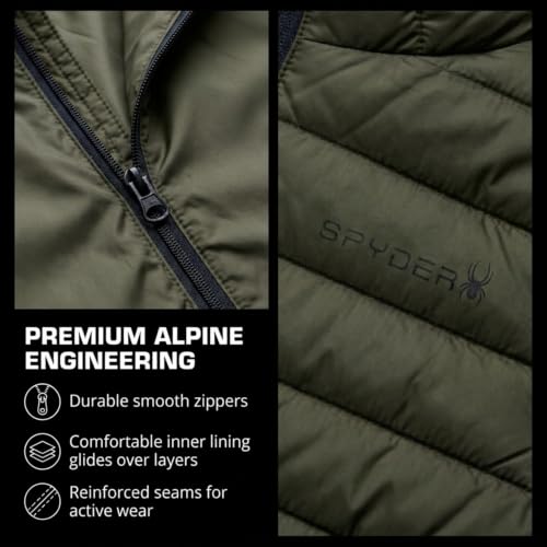 Image of Spyder Boys Puffer Jacket - Packable Lightweight Hooded Winter Coat
