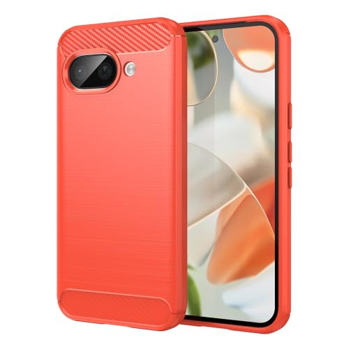 Coque Google Pixel 9A rouge en fibre de carbone, la protection élégante et premium pour 2025