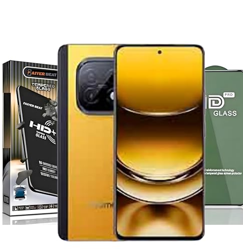 Image of Premium Tempered Glass for Narzo 70 turbo (HD+ glass, Pack of 1) Full Screen Coverage high definition Screen Protector Guard (Narzo 70 turbo)